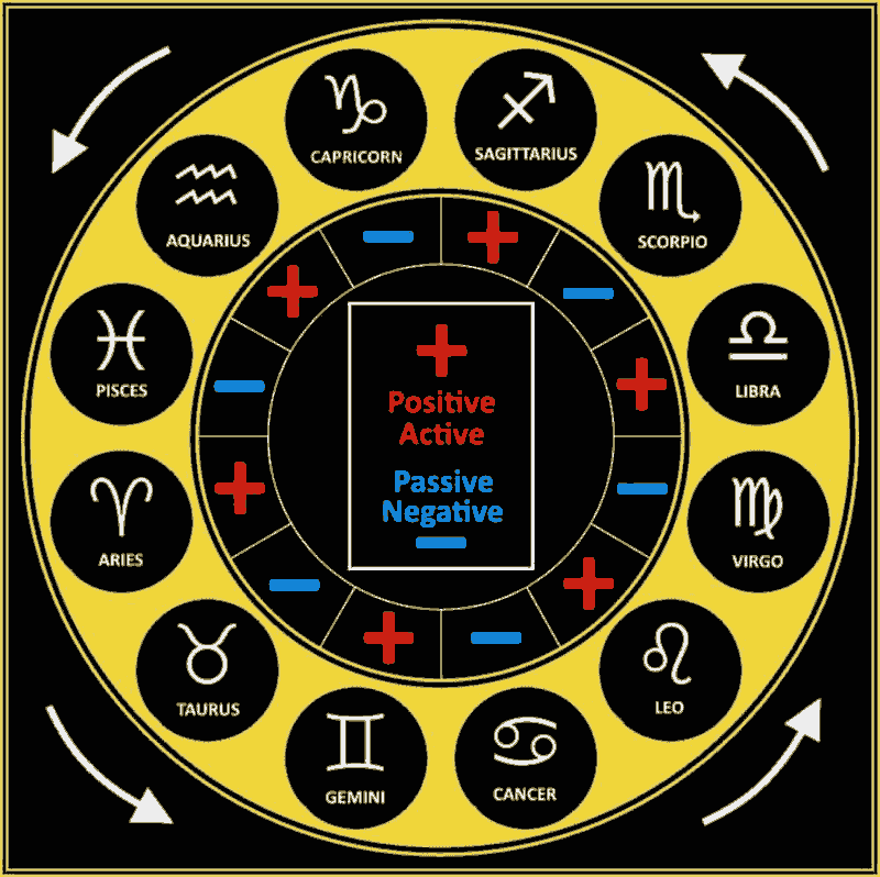 Zodiac Sign Polarities