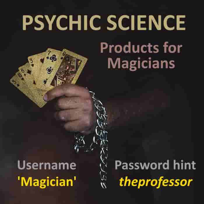 Products for magicians